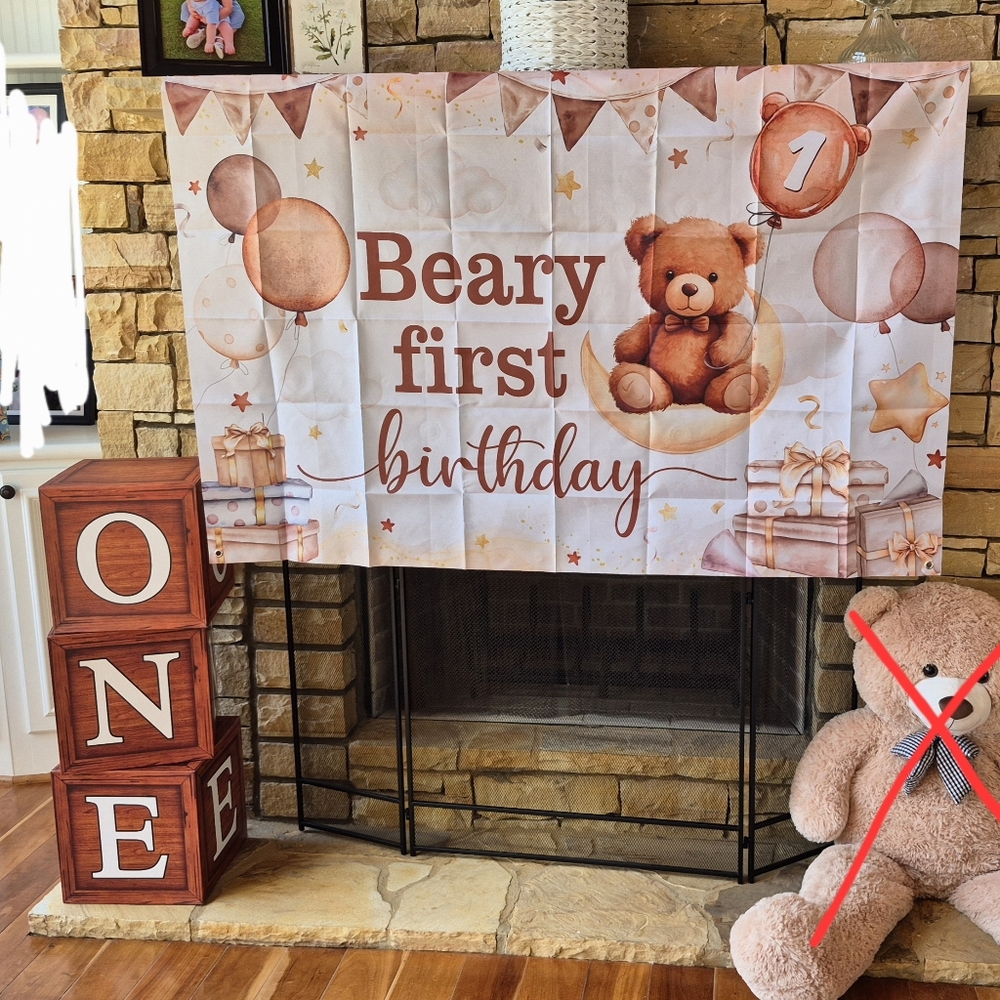Beary 1st Birthday Party Decorations